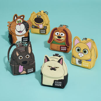 Pixar Dogs & Cats Cosplay Mystery Mini Backpack Keychain Charm, Image 2